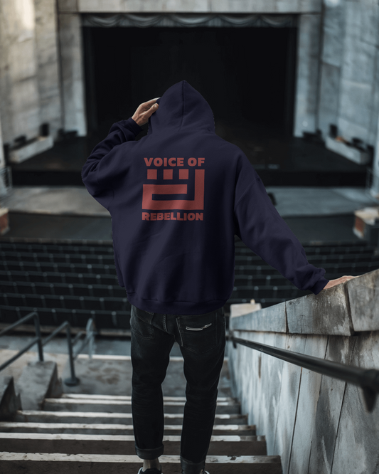 Voice of Rebellion Heavyweight Streetwear Pullover Hoodie