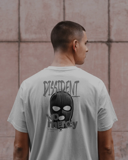 No Mercy Dissident Oversized Graphic Men’s Box Tee