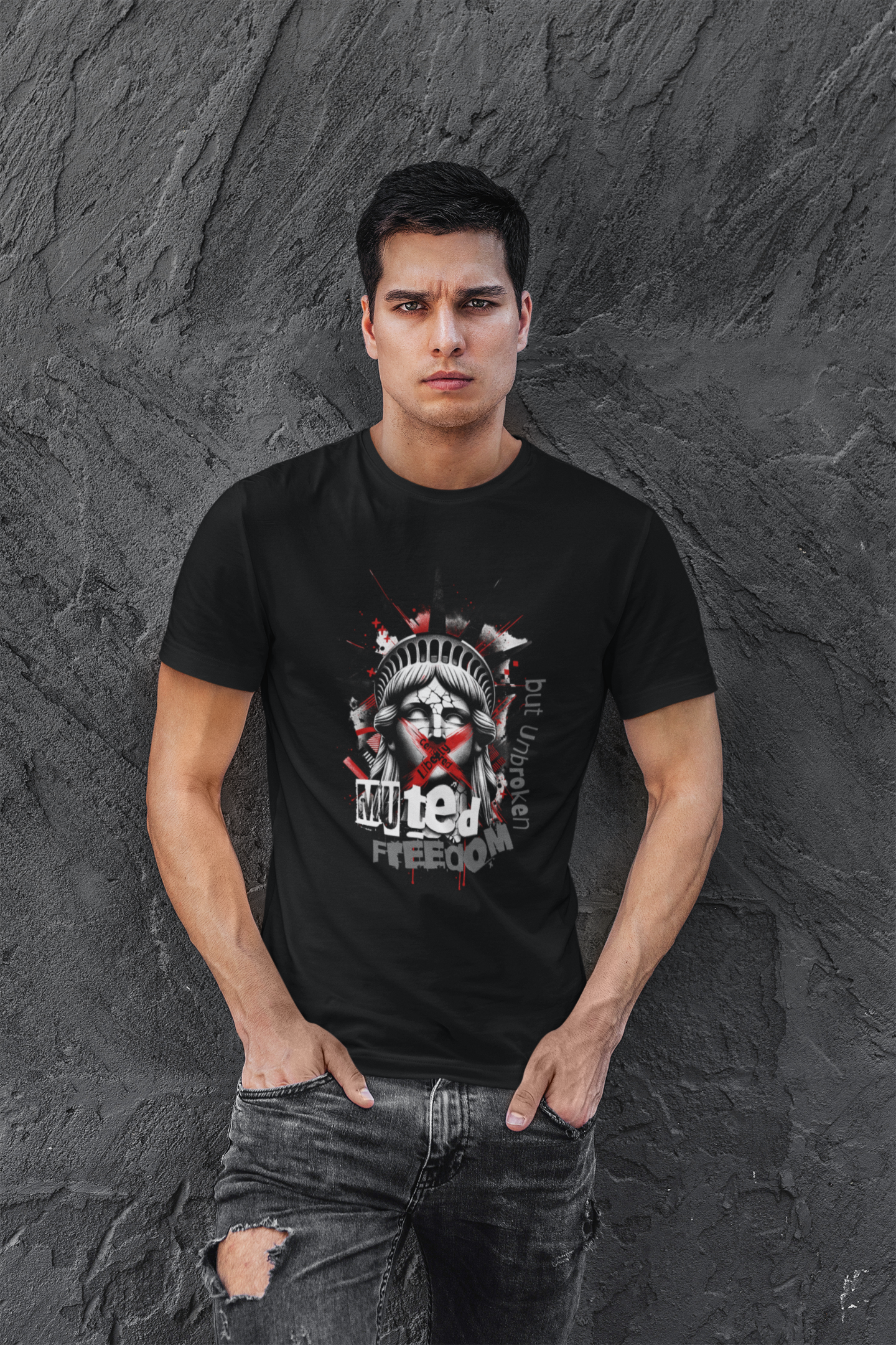 RKNT Muted Freedom: Silenced but Unbroken T-Shirt