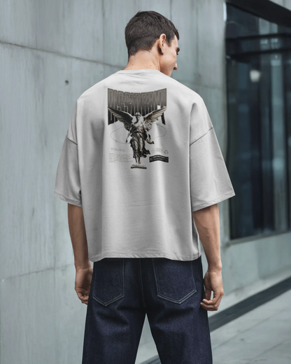 DISSIDENT: Fallen Angel Graphic Tee Oversized